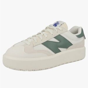 New Balance CT302 in White and Green size 8.5 runs small